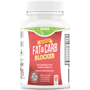MAXIMUM Slim Carb Support Supplement with White Kidney Bean, 60 Count