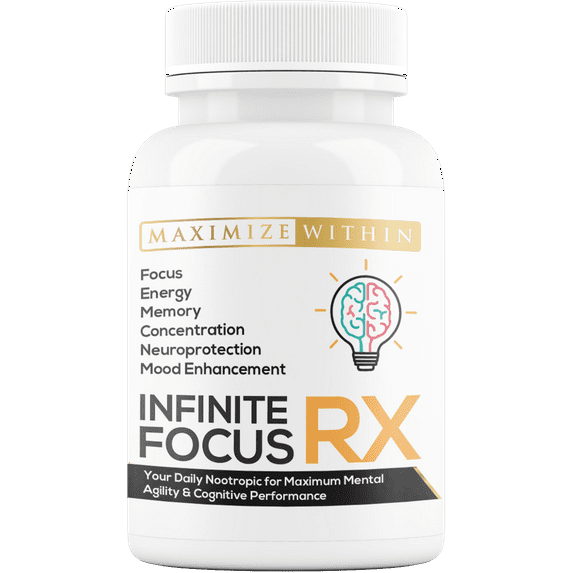 MAXIMUM Slim Nootropic Brain Supplement for Adults - Concentration, Memory & Brain Support, 60 Count