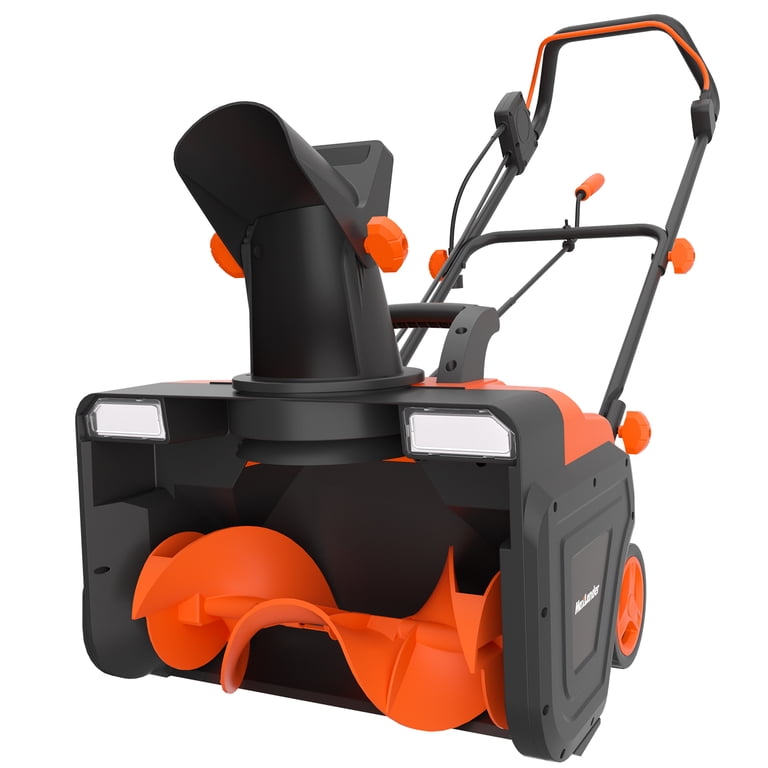 MAXLANDER Corded Electric Snow Blower, 20'' Cleaning Path, 15A