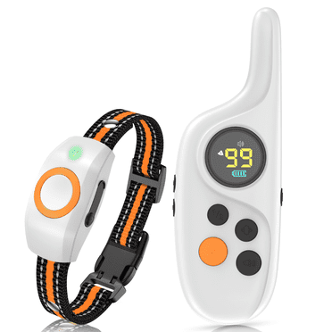 MAXLAPTER IPX7 Waterproof Rechargeable Dog Training Collar，2624ft Remote Control Dog Shock Collar，3 Training Modes