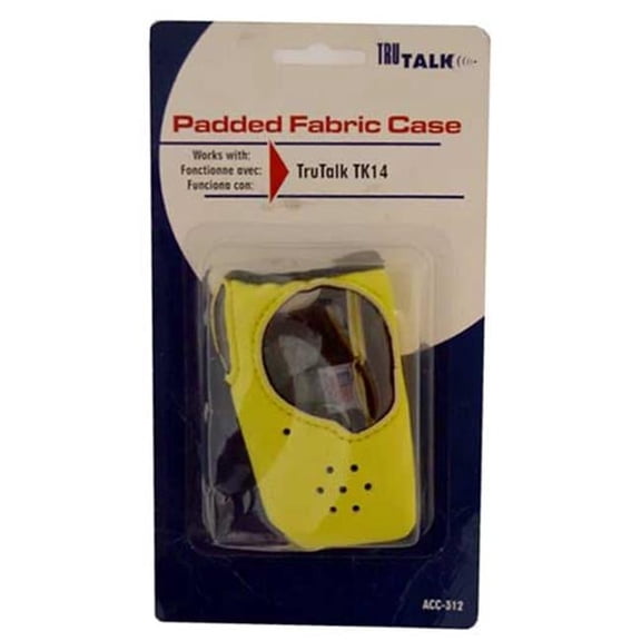 MAXON Black Padded Fabric Case For Two Way Radios