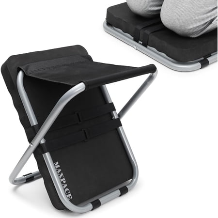 MAXPACE Garden Kneeling Pad and Foldable Gardening Stool 2 in 1, Extra Thick Soft Water-Resistant Comfortable Durable Foam Knee Pad Mat Cushion Garden Kneeler and Seat for Gardening, Mechanics, Work