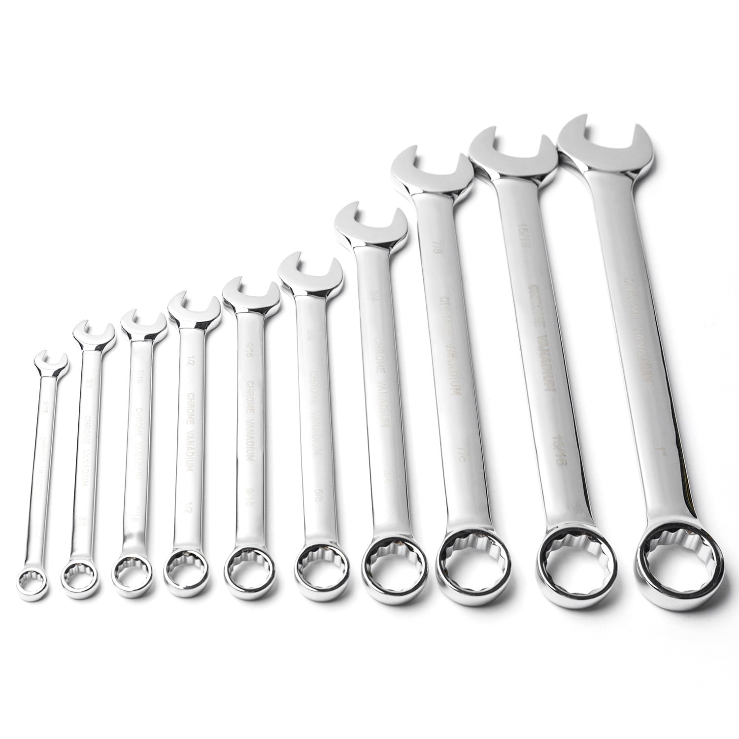 MAXPOWER 10-piece SAE Combination Wrench Set