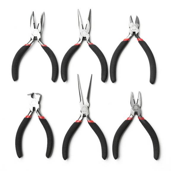 MAXPOWER 6-piece Mini Pliers 4.5-inch Set