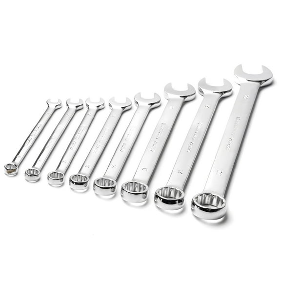 MAXPOWER 8-piece Metric Combination Wrench Set