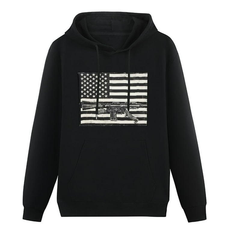 Big American Flag With Machine Guns Shirt Big American Flag With Machine Guns Shirt