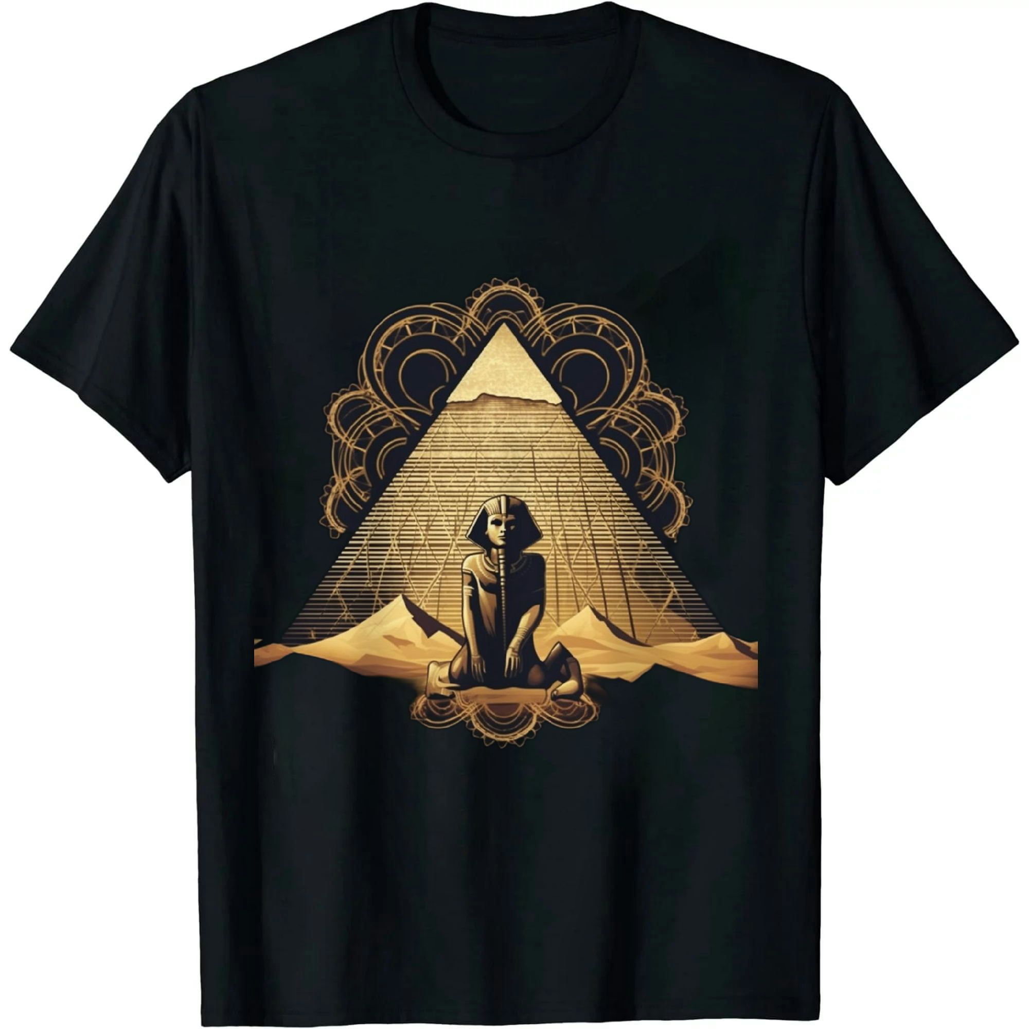 MAXPRESS Egyptian Pyramids Sphinx Ancient Egypt TShirt