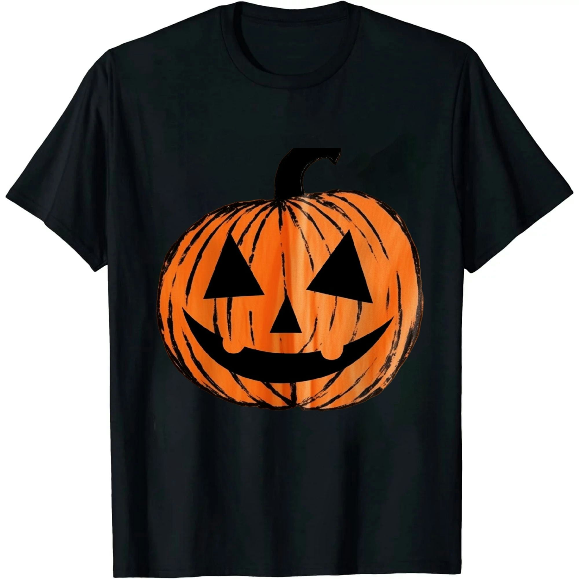 Funny Jack O' Lantern Pumpkin With EyeLashes For Halloween T-Shirt Funny Jack O' Lantern Pumpkin With EyeLashes For Halloween T-Shirt