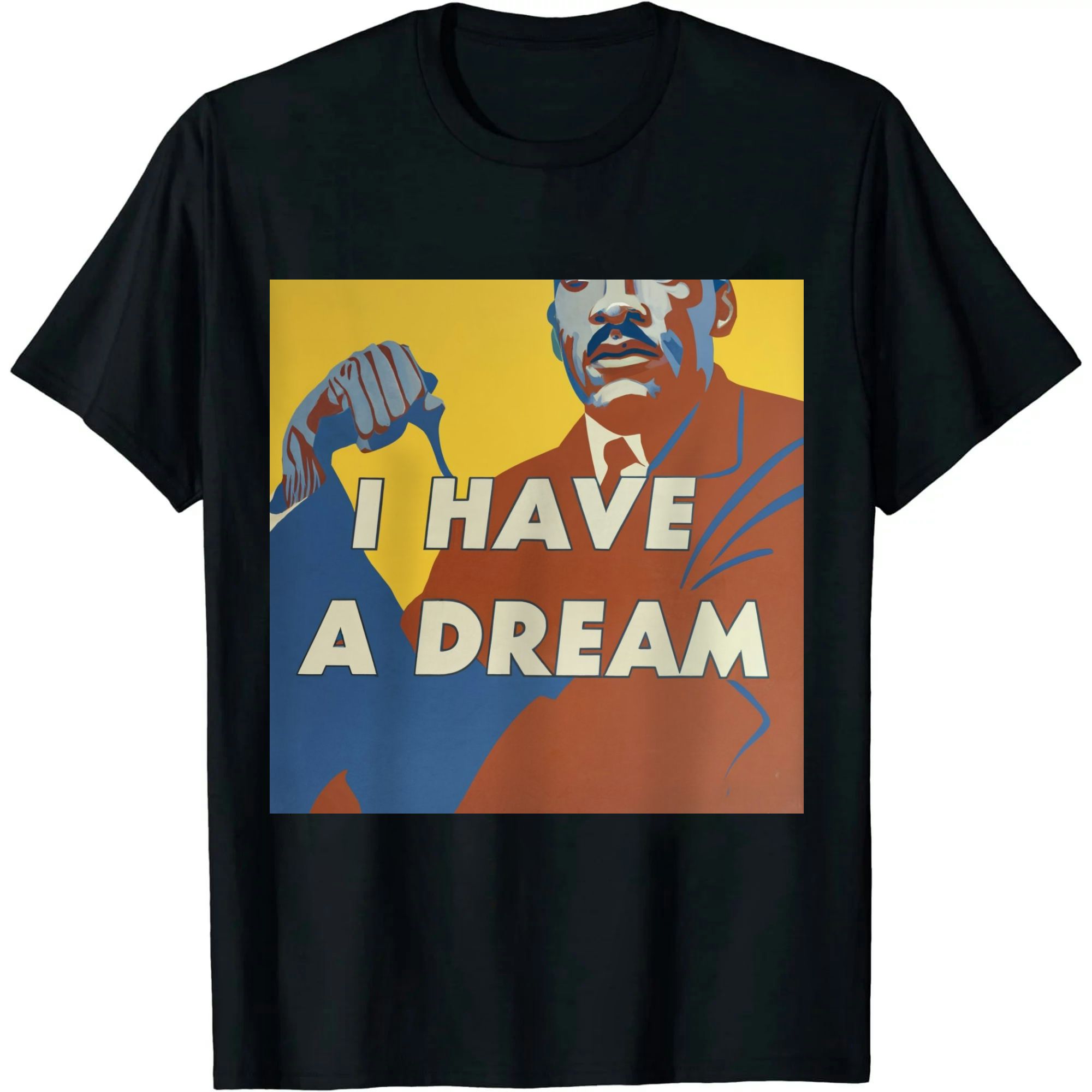MAXPRESS I Have A Dream Graphic T Shirt Black History Month Gift ...