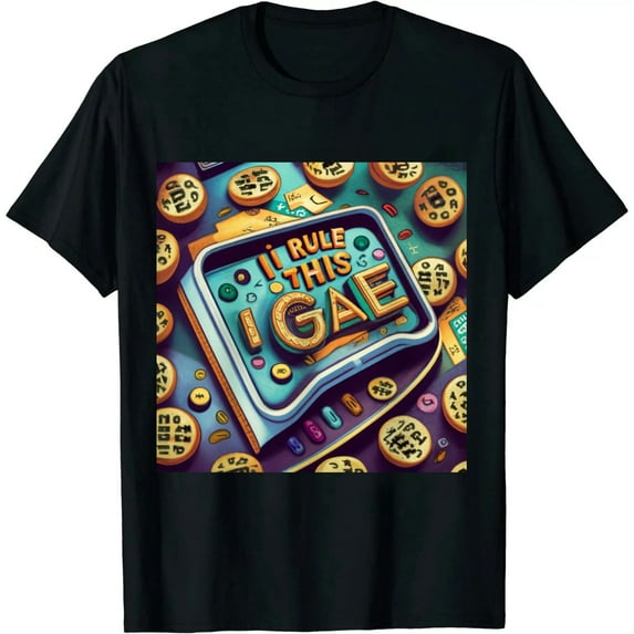 MAXPRESS Lottery - I Rule This Game - Powerball - Jackpot - Bingo T-Shirt