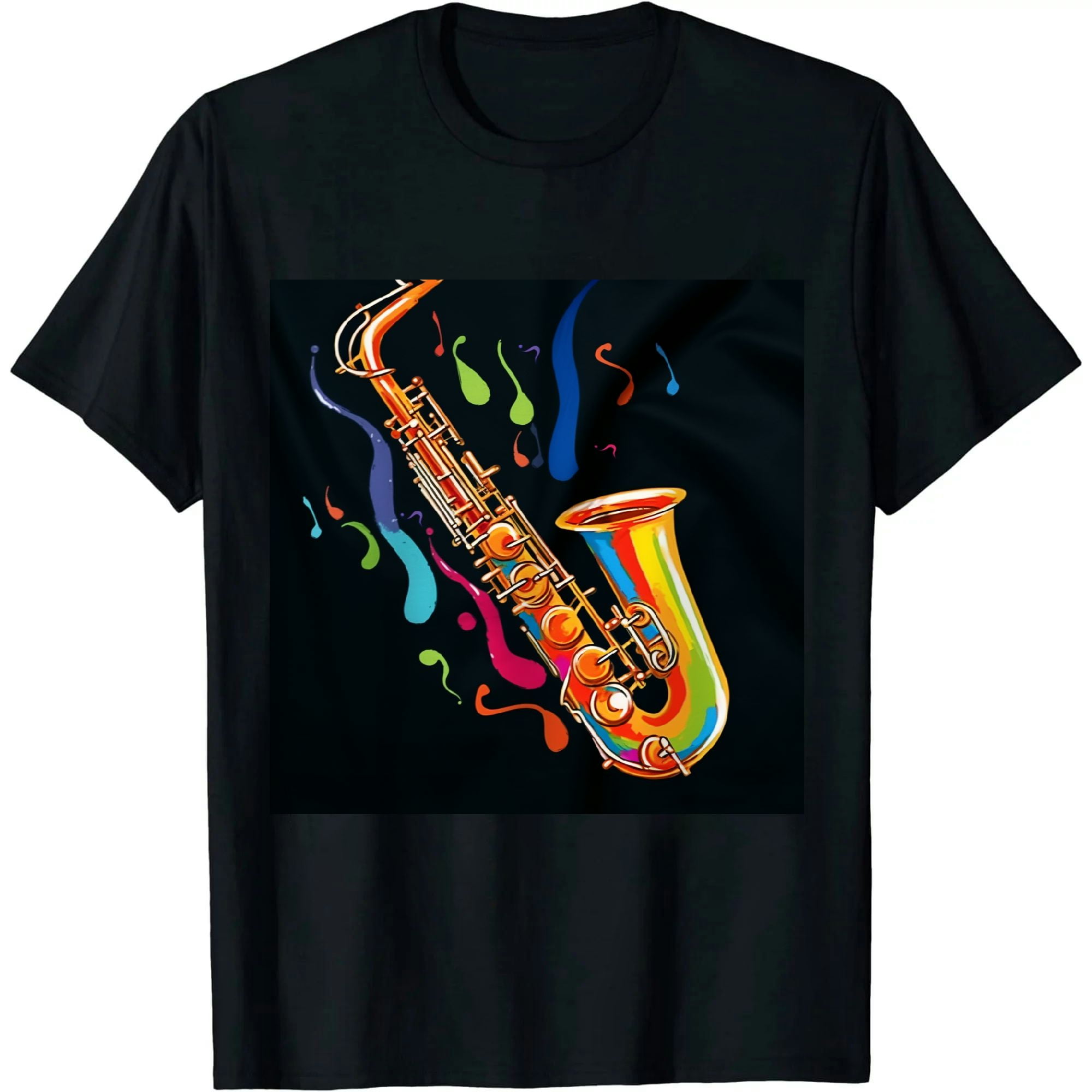 MAXPRESS Musical Instrument Saxophone Player Gift Saxophone TShirt