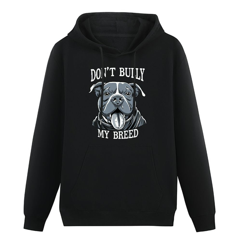 MAXPRESS Pit Bull Don't Bully My Breed Hoodie - Walmart.com