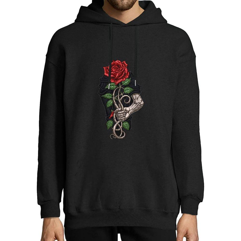 Hoodie with skeleton hand hotsell
