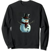MAXPRESS Snowman squad sweatshirt Christmas snow Dab dance santa gifts