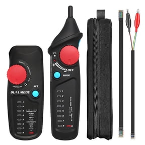 MAXRIENY FWT82 Digital and Analog Dual Mode Network Cable Wire Toner RJ45 RJ11 Ethernet LAN Tracer Analyzer Line Finder Wire Tracking