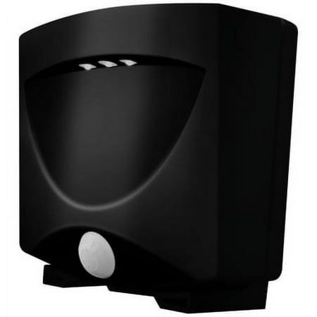 MAXSA(R) Innovations 40342 Battery-Powered Motion-Activated Outdoor Night Light (Black/ Dark Bronze)