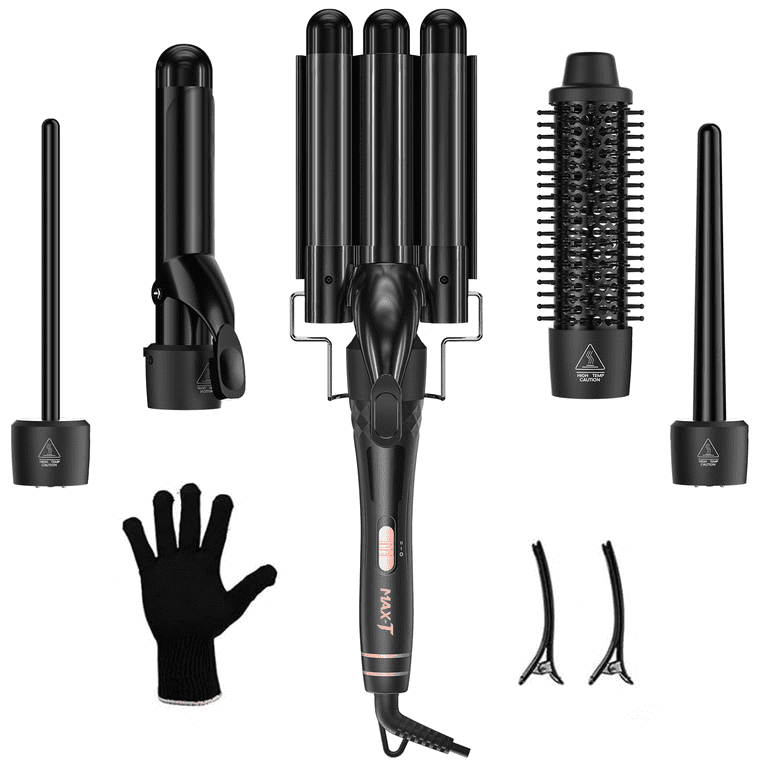 short hair curling iron styling tools kit