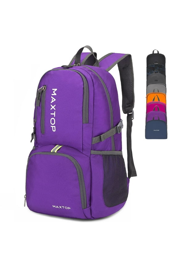 Water Resistant Foldable Outdoor Travel Daypack Lightweight Packable Backpack for Hiking Traveling Camping