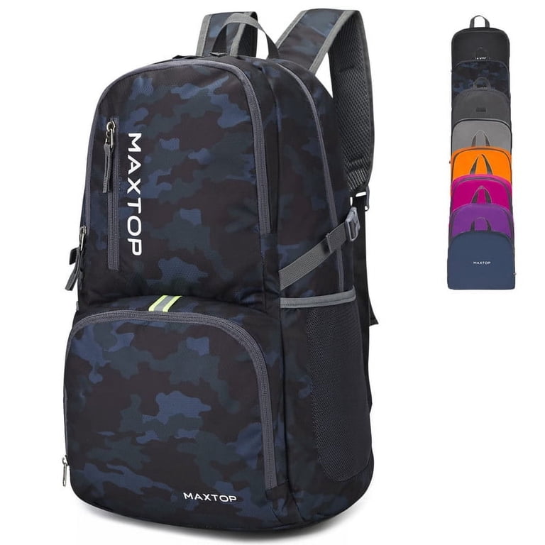 MAXTOP 40/50L Water Resistant Foldable Outdoor Travel Daypack Lightweight Packable Backpack for Hiking Traveling Camping - Walmart.com MAXTOP 40/50L Water Resistant Foldable Outdoor Travel Daypack Lightweight Packable Backpack for Hiking Traveling Camping - Walmart.com