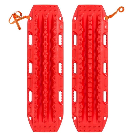 MAXTRAX MKII Vehicle Recovery and Extraction Device for Stuck Vehicle, Red