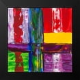 thumbnail image 1 of MAXWELL 12x12 Black Modern Framed Museum Art Print Titled - Fenetre jaune, 1 of 4
