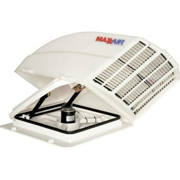 MaxxAir 00A04301K MAXXFAN Vent Standard 14" Manual, White - Walmart