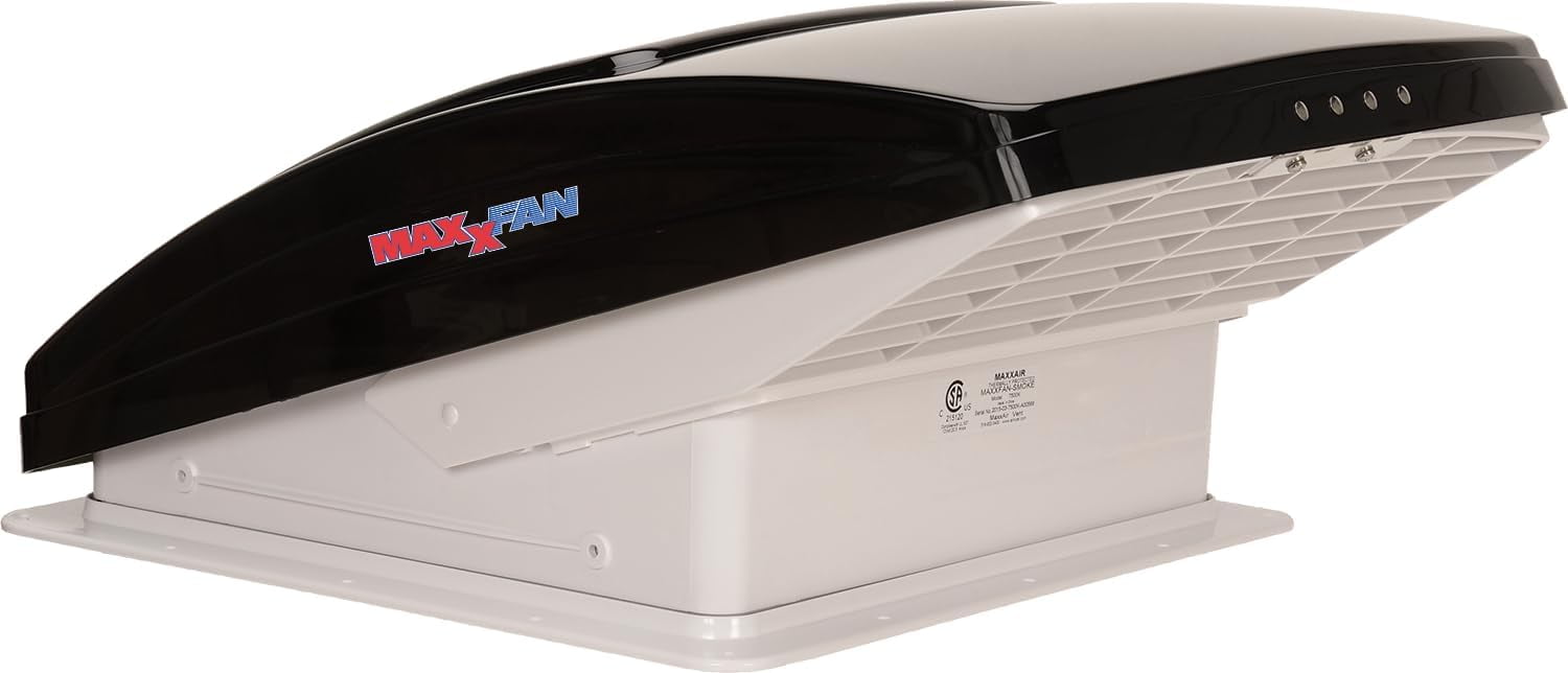 MAXXAIR Maxxfan Deluxe Vent, Fan and Vent Cover All in One Powerful