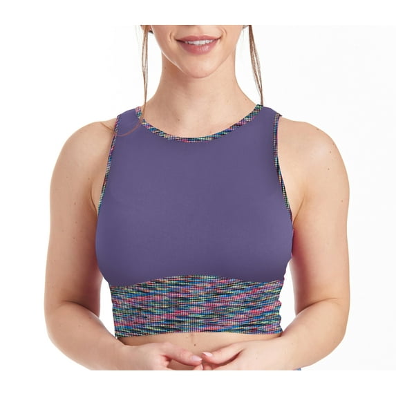 MAXXIM Womens Seamless Cropped Tank