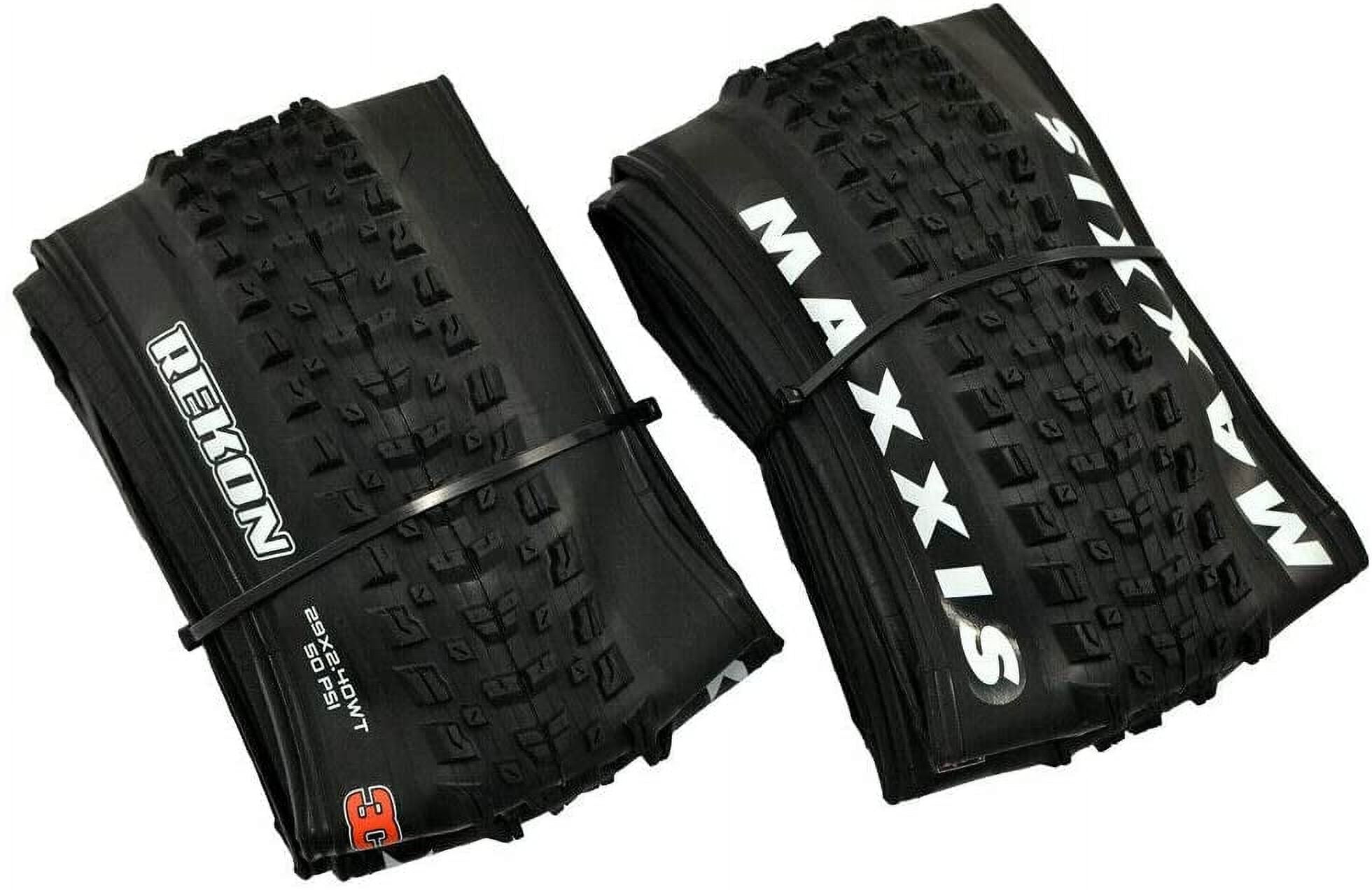 MAXXIS REKON M349RU MTB Folding Tire TR EXO 3C MaxxTerra 29x2.4" , 2 Tire, Black #MX2160