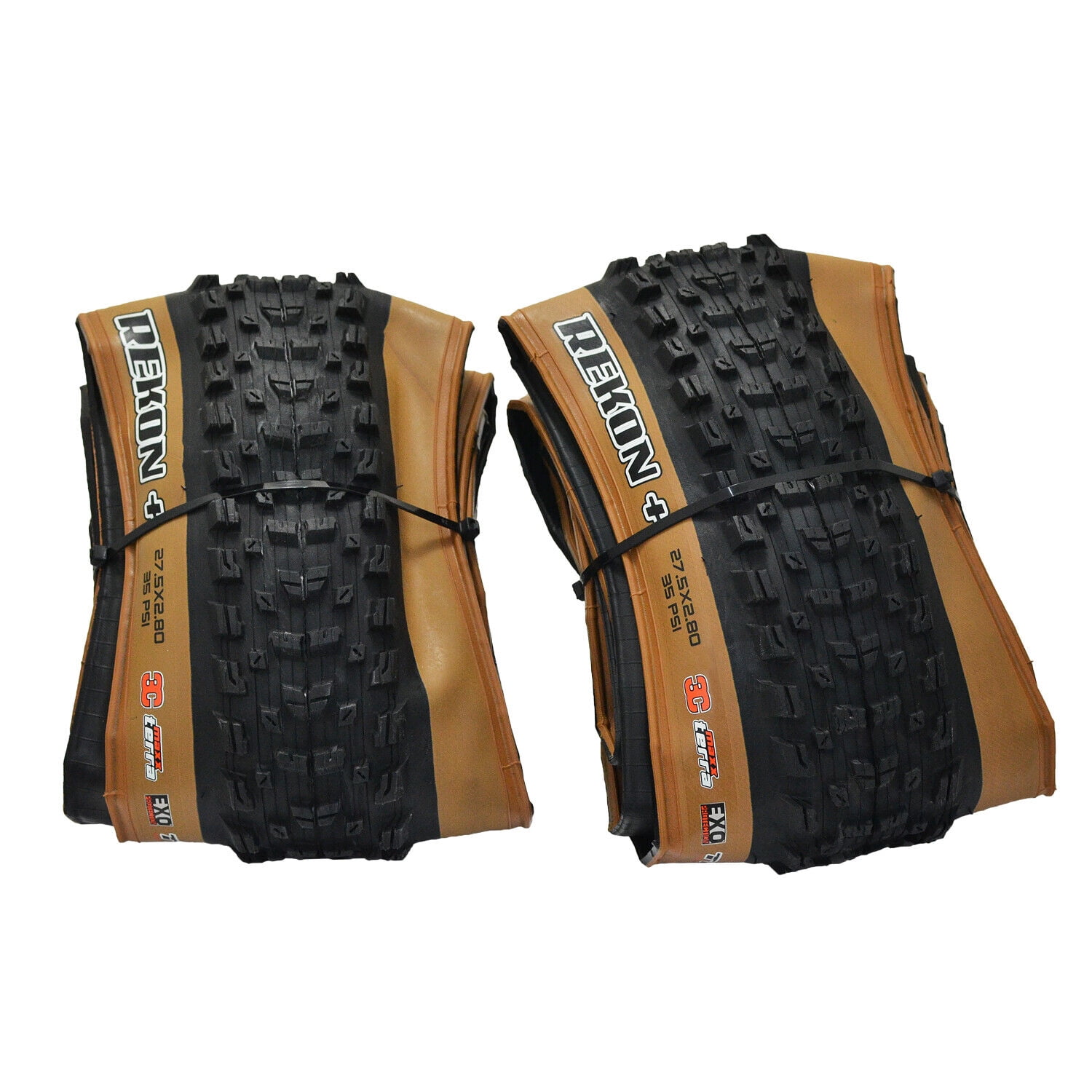 MAXXIS REKON Plus MTB Folding Tire TR EXO 3C MaxxTerra 27.5x2.80 Tire Tanwall 2 Tires MX2810 Walmart