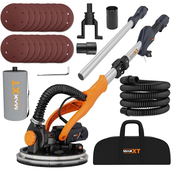 MAXXT Drywall Sander With Vacuum Dust with LED light