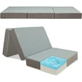 thumbnail image 1 of MAXYOYO 6" Foldable Twin Soft and Comfortable Foam Mattress with Washable Cover, 1 of 6
