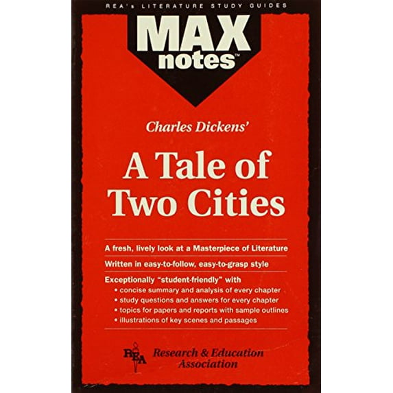Pre-Owned Tale of Two Cities, a (Maxnotes Literature Guides) (Paperback) 087891949X 9780878919499