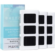MAYA Breeze Paultra2 Refrigerator Air Filter Replacement for Frigidaire and Electrolux, 3-Pack