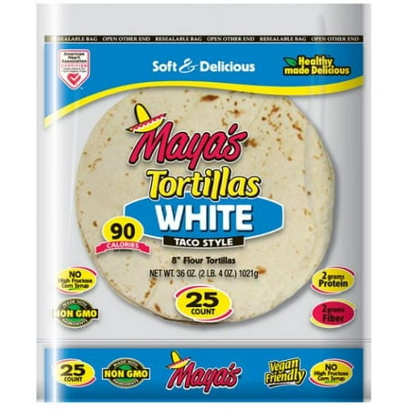 MAYA'S 25CT 8" WHITE