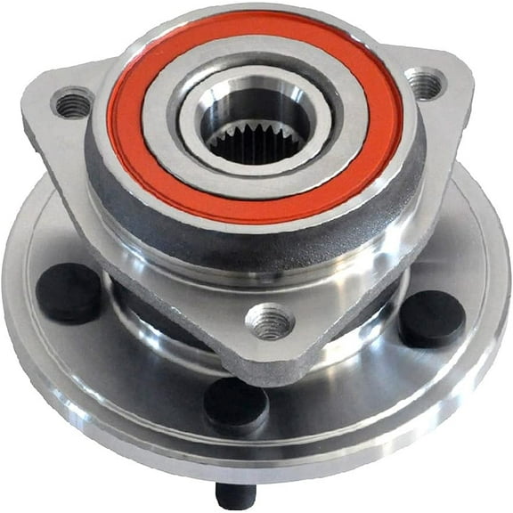 MAYASAF 513084 Front Wheel Hub Bearing Assembly 5 Lugs w/ABS for Jeep 1991-98 Cherokee 4x4, 1990-92 Comanche 4x4, 1993-98 Grand Cherokee, 90-95 Wrangler, 1990 Wagoneer/Cherokee, 93 Grand Wagoneer