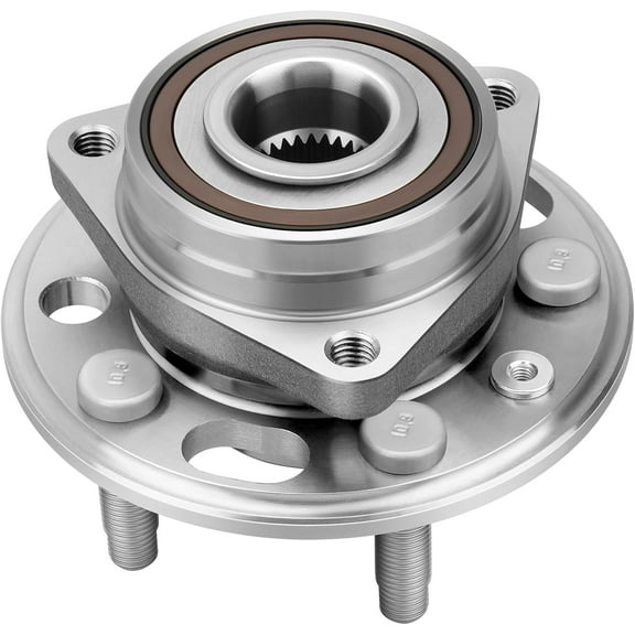 MAYASAF 513288 Front Wheel Hub Bearing Assembly 5 Lugs w/ABS for Buick Allure/Lacrosse/Regal, for Cadillac CTS/XTS, for Chevy Equinox/Impala/Malibu/Terrain, for Saab 9-5
