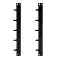thumbnail image 1 of MAYEERTY 42*8"Outdoor 2Pack Heavy Duty Corten Steel Landscape Edging,Easy Install Hammer-In Edging,Black, 1 of 5