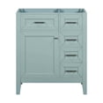 thumbnail image 1 of MAYEERTY 30" Bathroom Vanity without Sink Cabinet Base Solid Frame MDF Drawers Green, 1 of 6