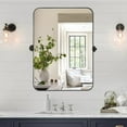 thumbnail image 1 of MAYEERTY 36"x24" Black Rectangle Bathroom Mirrors for Over Sink, Bathroom Vanity Mirror for Wall, 1 of 6