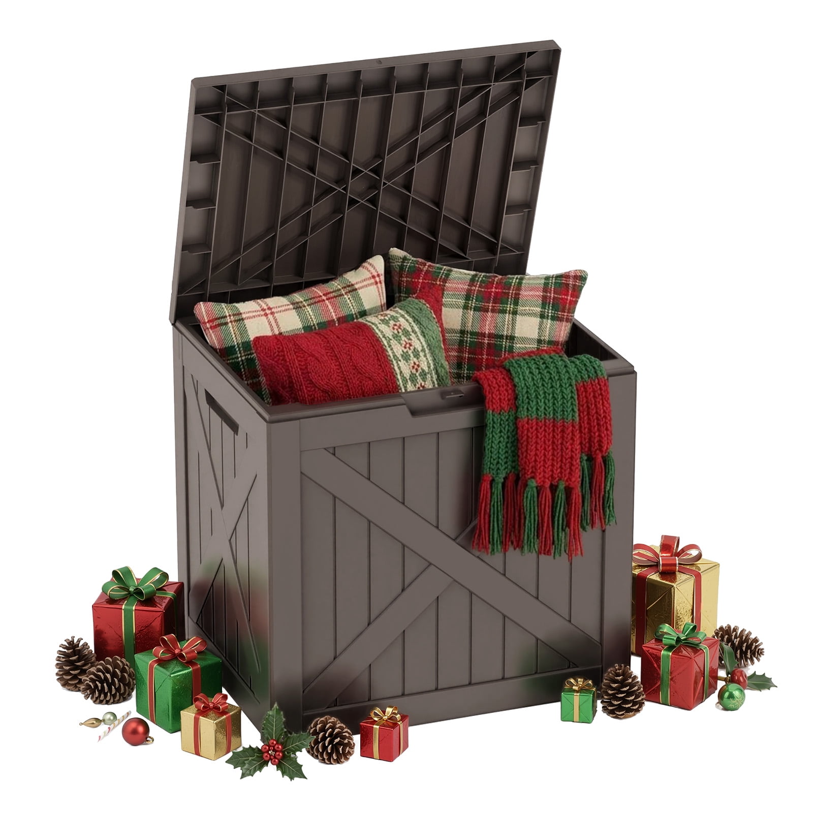 MAYEERTY 48 Gallons Large Package Drop Box with Bold “Deliveries ...