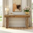 thumbnail image 1 of MAYEERTY Console Table with Lower Storage Shelf for Decor & Vasesle, 1 of 8