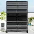 thumbnail image 1 of MAYEERTY 72" × 47" Privacy Screen Fence, Heavy Duty Fence Privacy Screen Outdoor, Black, 1 of 6