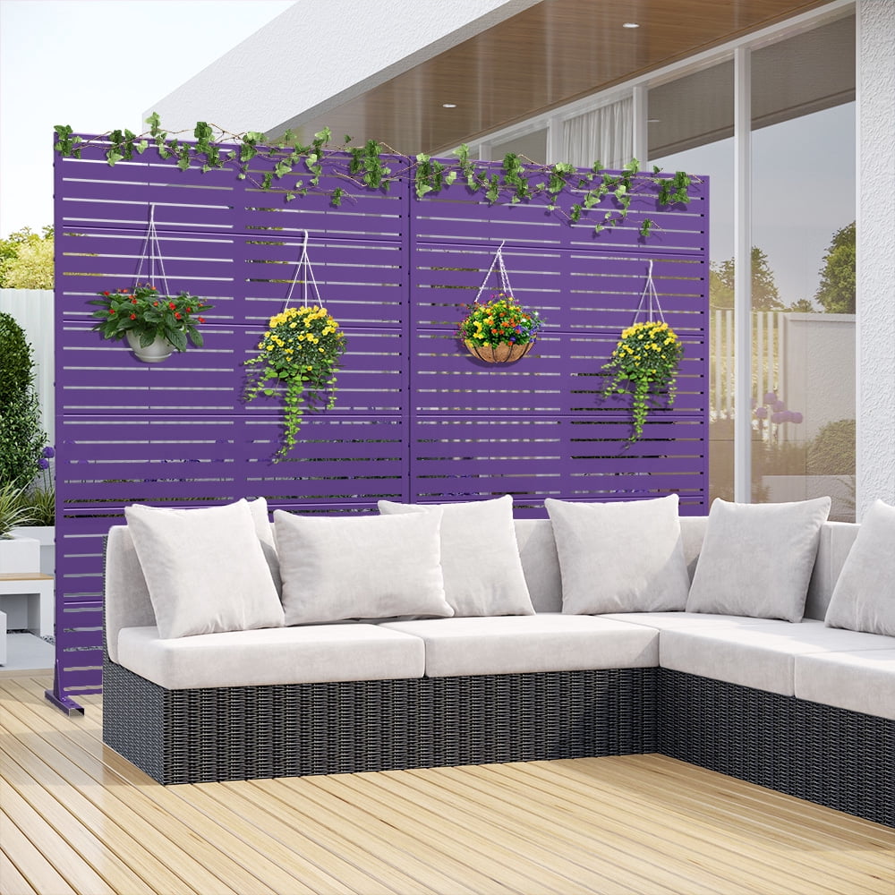 MAYEERTY 72" x 47" Privacy Screen Fence, Heavy Duty Fence Privacy Screen Outdoor