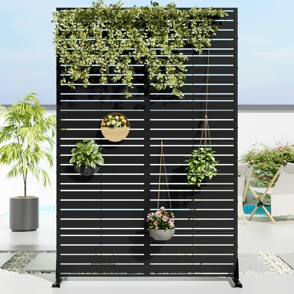 MAYEERTY Privacy Screen Fence, Heavy Duty Fence Privacy Screen Outdoor,Black