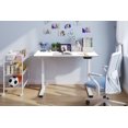 thumbnail image 1 of MAYEERTY Electric Standing Desk, 48"x24" Dual Motor Adjustable Height Desk,White, 1 of 10