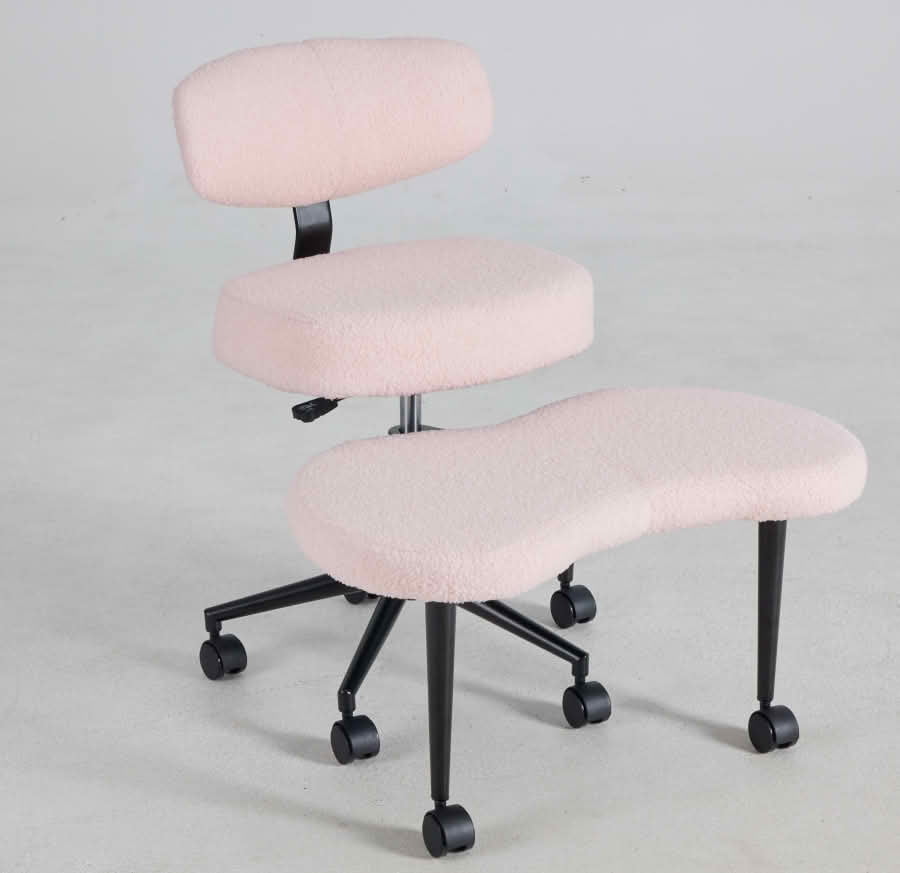 MAYEERTY Ergonomic Cross-Legged Meditation Chair, Stable Anti-slip Chair for Meditation Leisure Reading