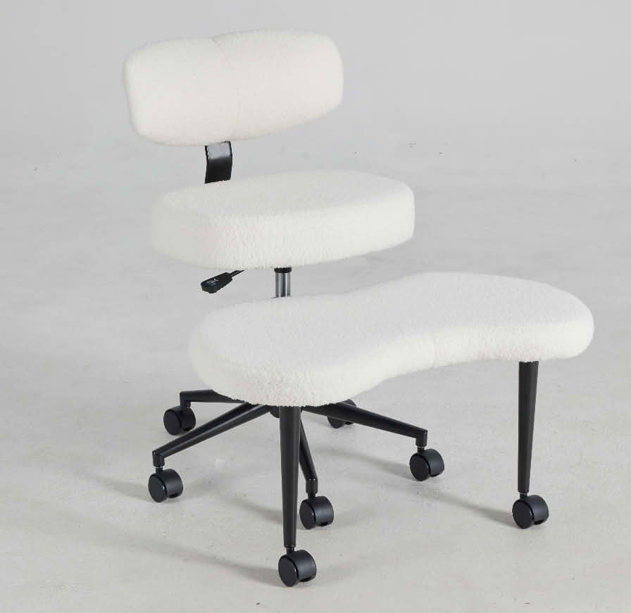 MAYEERTY Ergonomic Cross-Legged Meditation Chair, Stable Anti-slip Chair for Meditation Leisure Reading