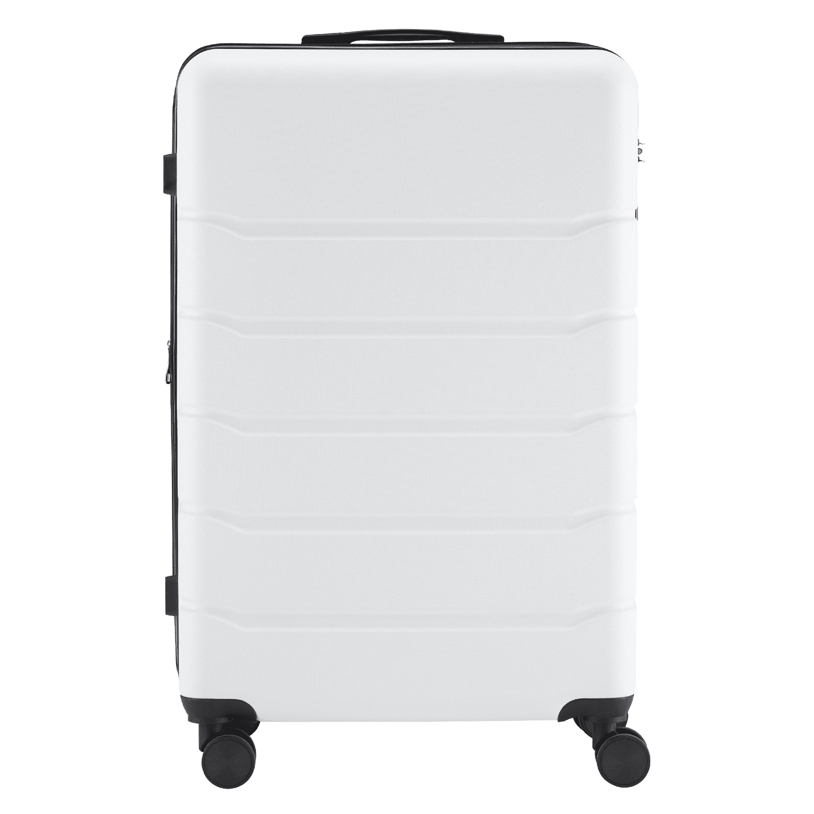 MAYEERTY 28" Expandable Hardside Luggage Spinner Wheels ABS TSA Lock Durable Lightweight Travel Suitcase White