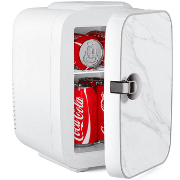 MAYEERTY Mini refrigerator 4L/6 Cans, Portable Compact Refrigerator Skincare, Food and Beverage